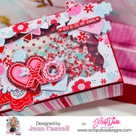 Scrapdiva 3D Bakery Box