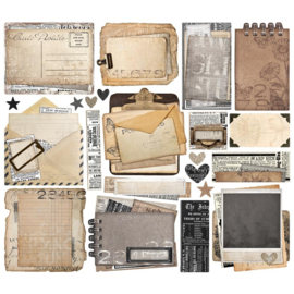 Simple Vintage Essentials Ephemera 22/Pkg  