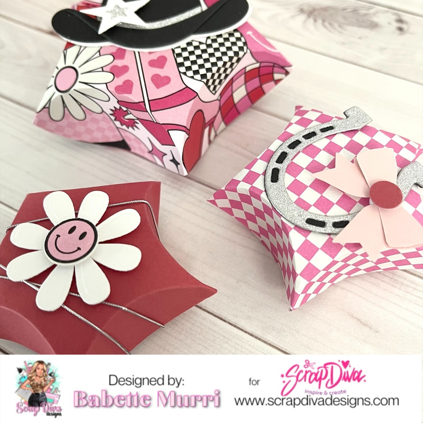 Scrapdiva 3D Star Treat Box