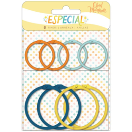 Obed Marshall Especial Colored O-Rings 8/Pkg