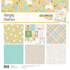 Simple Stories Collection Kit 12"X12" Hoppy Easter  