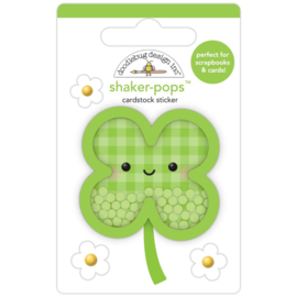 Doodlebug Shaker-Pops 3D Stickers So Lucky  