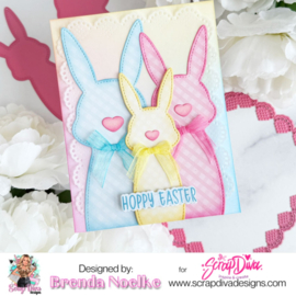 Scrapdiva Slimline Bunnies