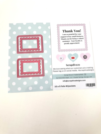 Scrapdiva 3.5x5 Folio w/ Pockets