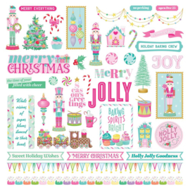 Sugar Plum Stickers 12"X12" Elements  