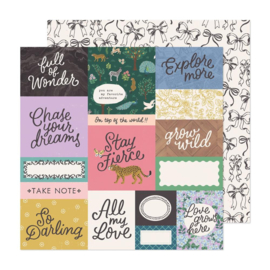 Maggie Holmes Woodland Grove Double-Sided Cardstock 12"X12" Grow Wild  
