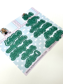 Scrapdiva Christmas Words 2024  