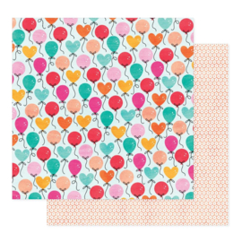 Shimelle Reasons To Smile Double-Sided Cardstock 12"X12" Party time  