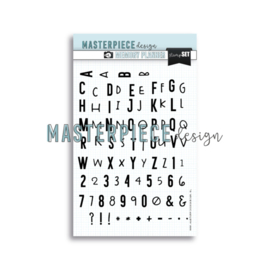 Masterpiece Design – Stempelset – Double alphabet  