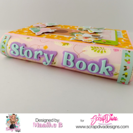 Scrapdiva 3D Vintage Book