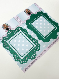 Scrapdiva Large Victorian Frame  