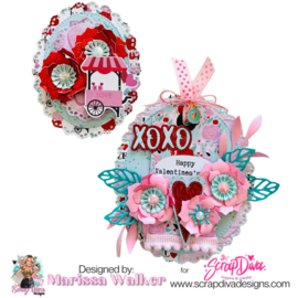 Scrapdiva Love Bundle Nesting Set