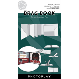 PhotoPlay Brag Book 5.5"X5" White
