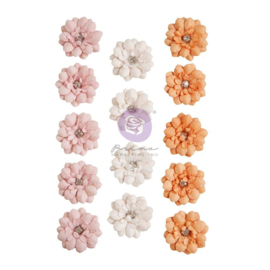 Prima Marketing Mulberry Paper Flowers Twilight/Luna  