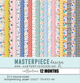 Masterpiece Design Papercollection "12 months”  