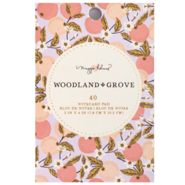 Maggie Holmes Woodland Grove Card Pad 3"X4" 40/Pkg Journaling  