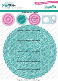 CarlijnDesign Snijmallen Cirkels 2 (CDSN-0193)