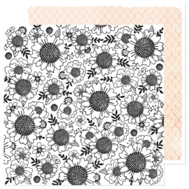 Vicki Boutin Print Shop Double-Sided Cardstock 12"X12" Floral Display 