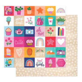 Shimelle Reasons To Smile Double-Sided Cardstock 12"X12" Remember Details PREORDER