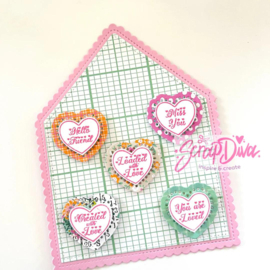 Scrapdiva Postage Stamp & Die Set preorder