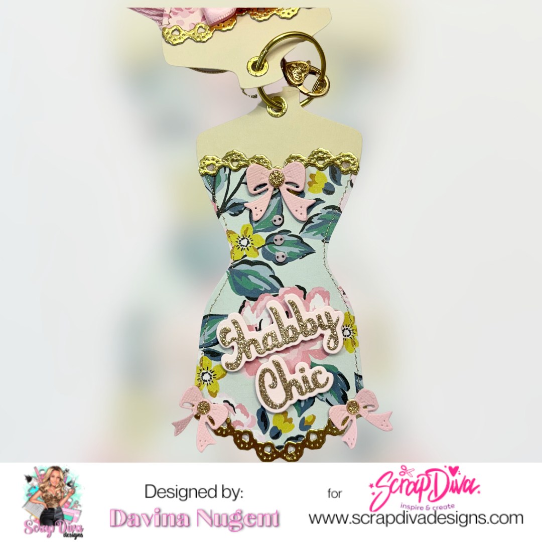 Scrapdiva Shabby Chic Corset preorder
