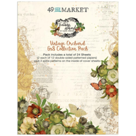 49 And Market Collection Pack 6"X8" Vintage Orchard  