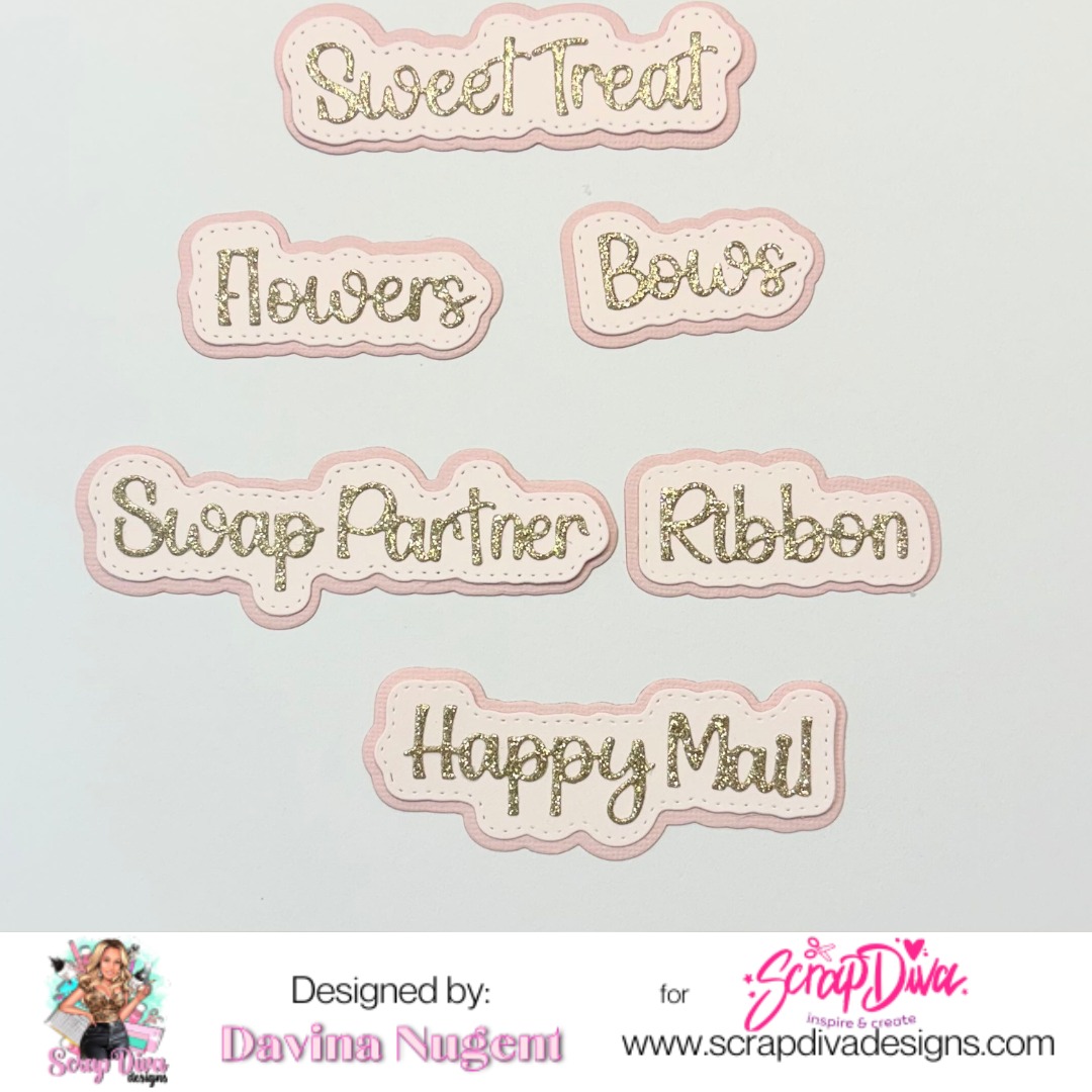 Scrapdiva Swap Partner Words #1 preorder