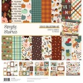 Simple Stories Collection Kit 12"X12" Ciders & Donuts 