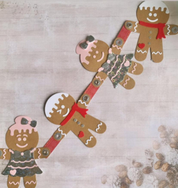 Scrapdiva Gingerbread Garland  