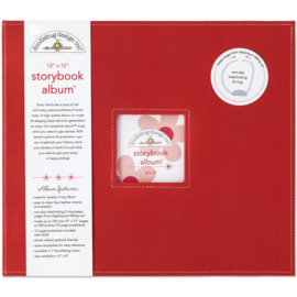 Doodlebug Storybook D-Ring Album 12"X12" Ladybug