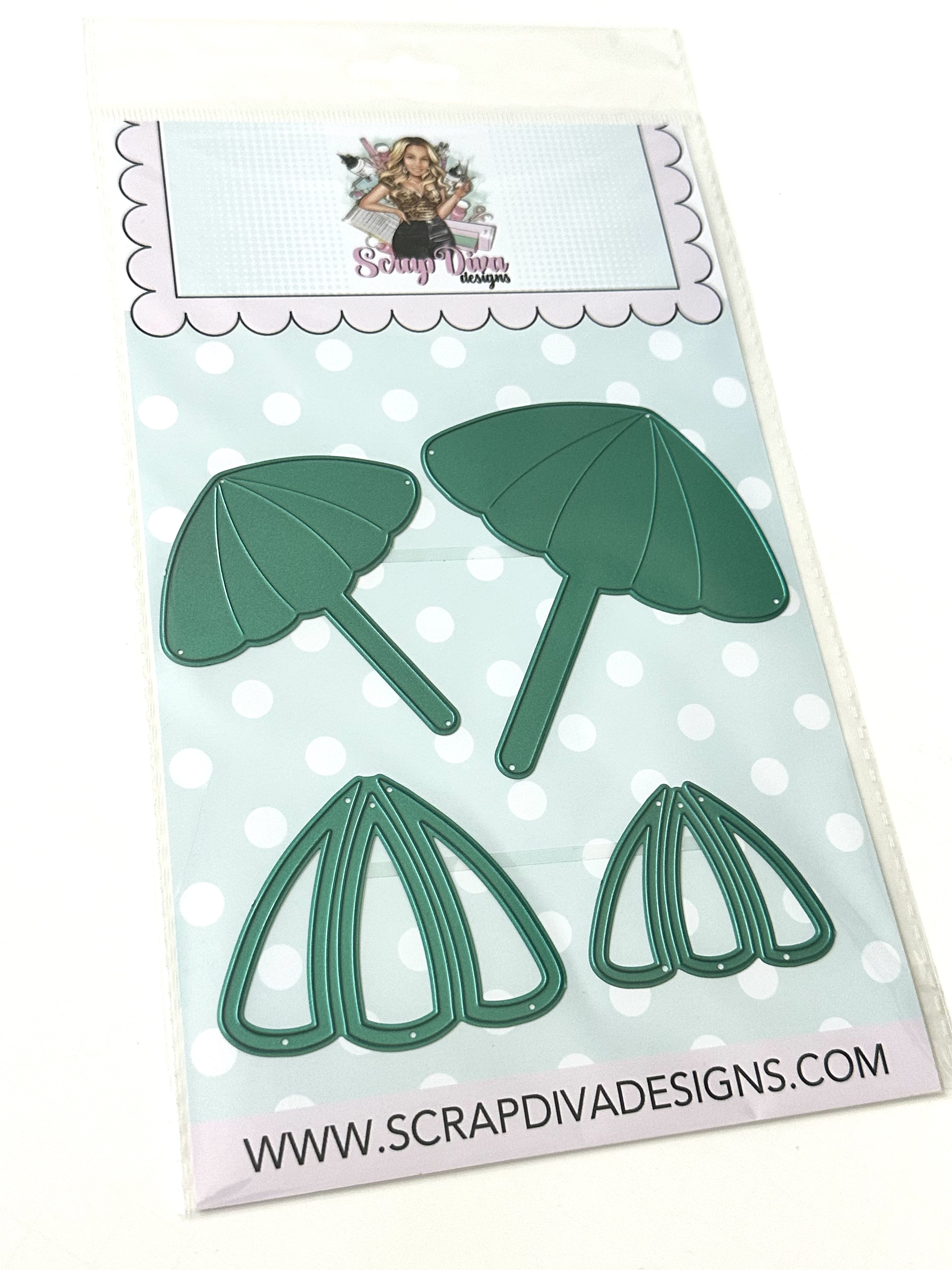Scrapdiva Umbrella Shakers  