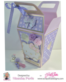 Scrapdiva Take Out Dinner Box