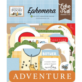 Echo Park Cardstock Ephemera 33/Pkg Icons, Winnie The Pooh