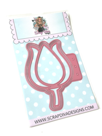 Scrapdiva Tulip Shaker Mini Album  