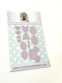 Scrapdiva Mouse Bow Small preorder