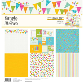 Simple Stories Collection Kit 12"X12" Birthday  