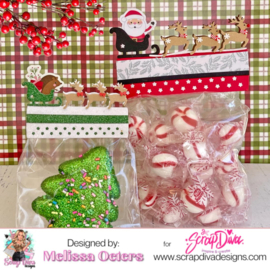 Scrapdiva Christmas Bag Topper  