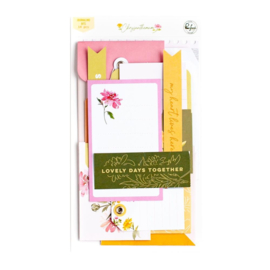 PinkFresh Journaling Bits 14/Pkg Chrysanthemum 