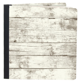 Simple Stories Sn@p! Flipbook 6"X8" Whitewashed Wood  