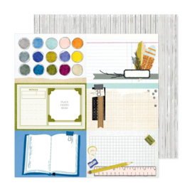 Vicki Boutin Discover + Create Double-Sided Cardstock 12X12" 4X6  