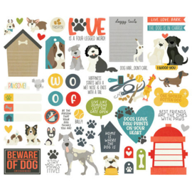 Simple Stories Pet Shoppe Dog Bits & Pieces