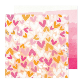 Vicki Boutin Bold And Bright Double-Sided Cardstock 12"X12" Take Heart PREORDER