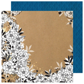 Vicki Boutin Print Shop Double-Sided Cardstock 12"X12"Floral Frenzy  