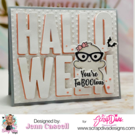 Scrapdiva Halloween Mini Album  
