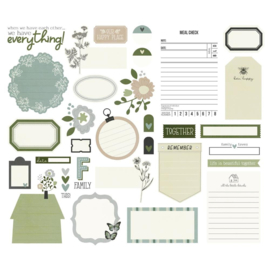 Simple Stories The Simple Life Bits & Pieces Die-Cuts 31/Pkg Journal  