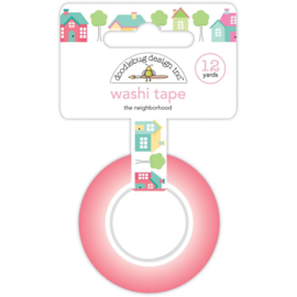 Doodlebug Washi Tape 15mmX12yd The Neighborhood