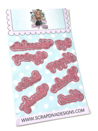 Scrapdiva Easter Words #1  