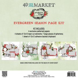 49 And Market Page Kit Evergreen Season  