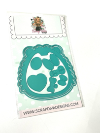 Scrapdiva Hedge Hog Mini  
