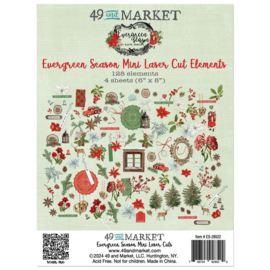 49 And Market Mini Laser Cut Outs Evergreen Season  